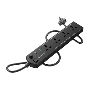Portronics Extension Board with 4 Universal Sockets